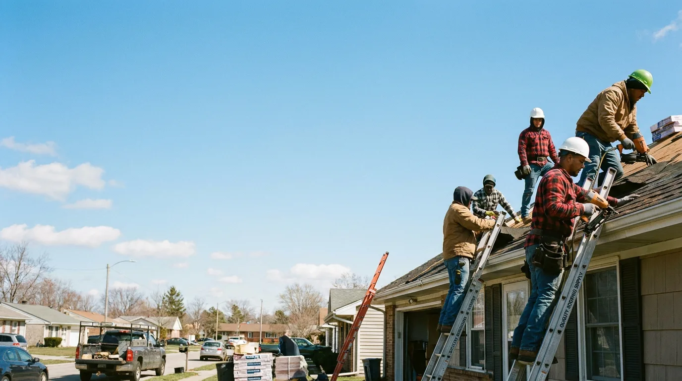 Roofing in Constantine, MI near me